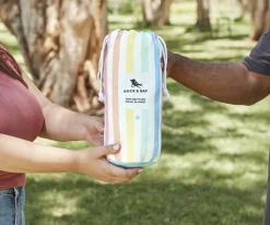 Manta de Playa y Picnic Rainbow Pastel