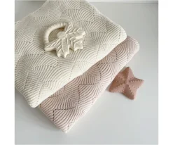 Manta de Punto Natural