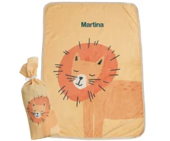 Manta Super Suave León Personalizable