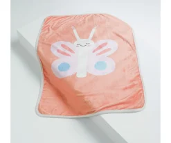 Manta Super Suave Mariposa Personalizable