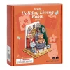 Maqueta en Miniatura Holiday Living Room