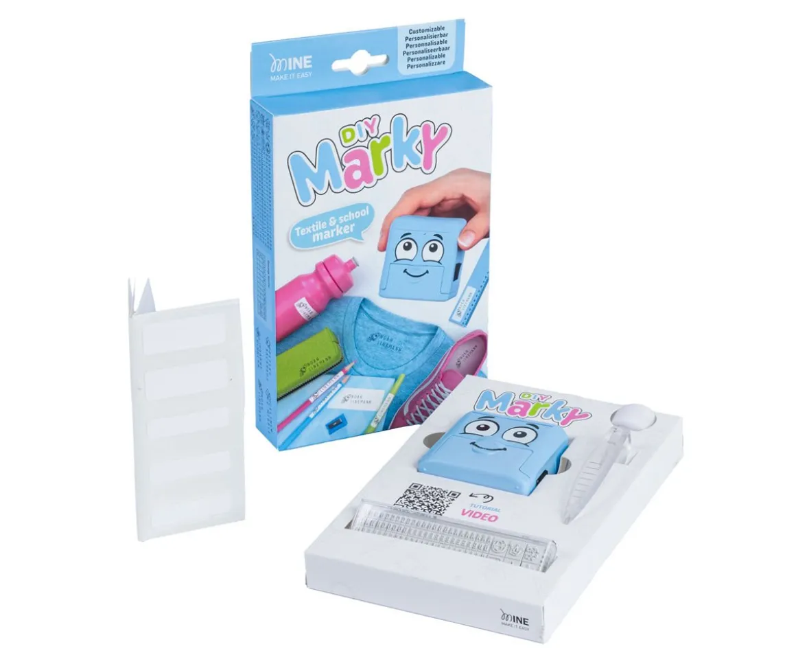 Marcador de Ropa DIY Marky Azul