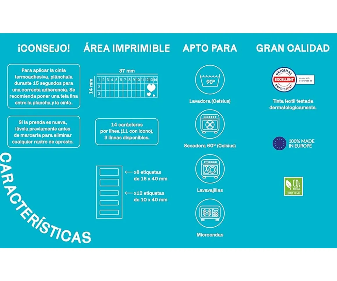 Marcador de Ropa MINE