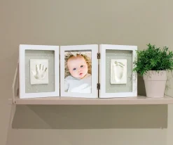 Marco Triple Blanco para Huella