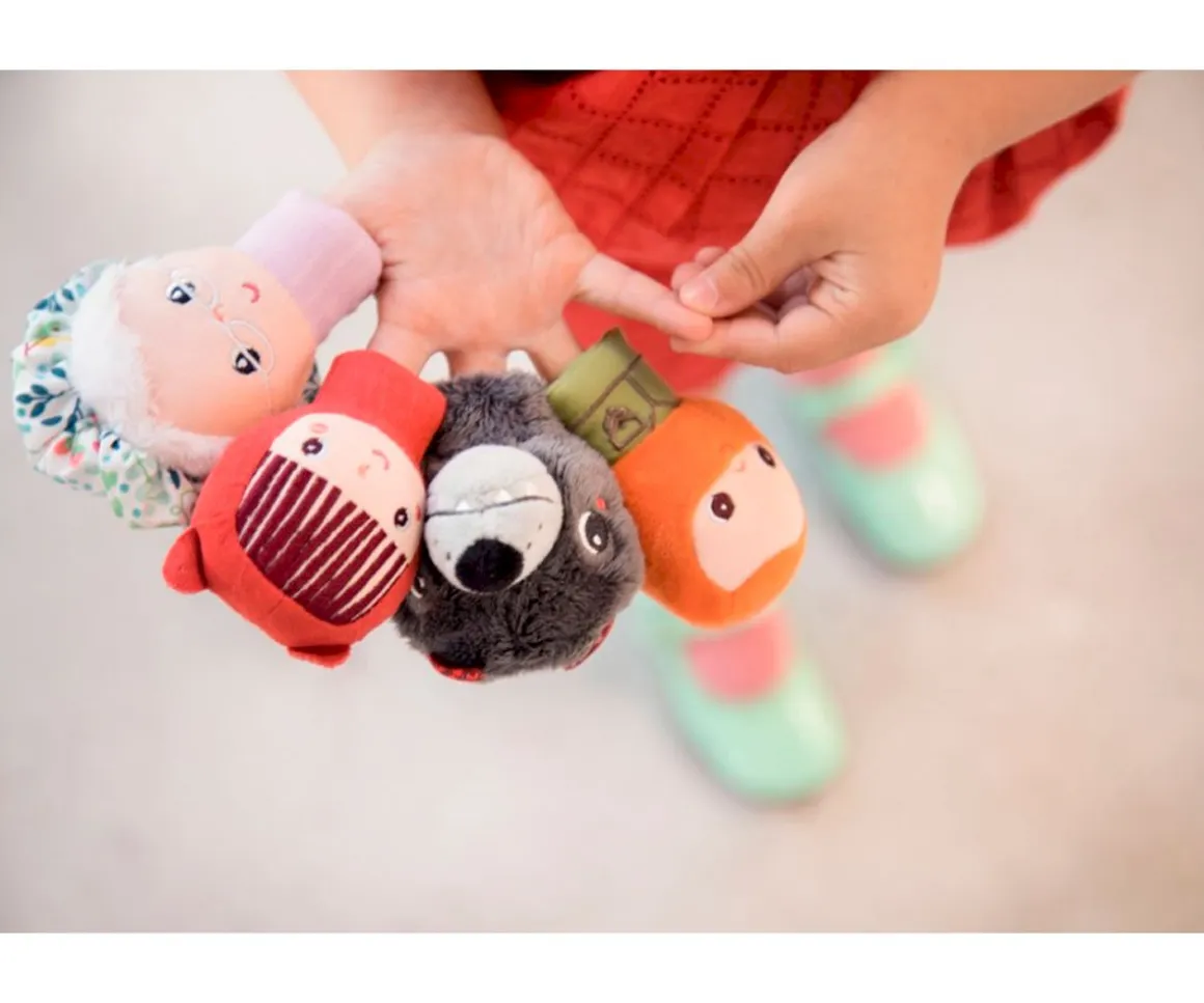 Marionetas de Dedo Caperucita Roja