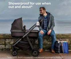 Mecedor Carro Bebé Rockit Recargable