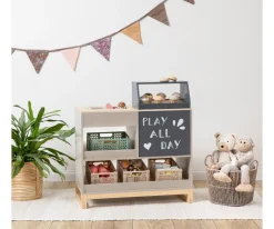 Mercado de Madera Vinca Gris Cálido/Natural