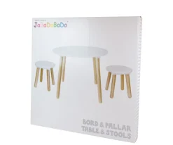 Mesa Infantil con 2 Taburetes