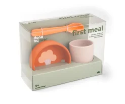 Mi Primera Vajilla de Silicona Papaya