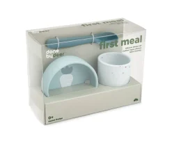 Mi Primera Vajilla de Silicona Azul