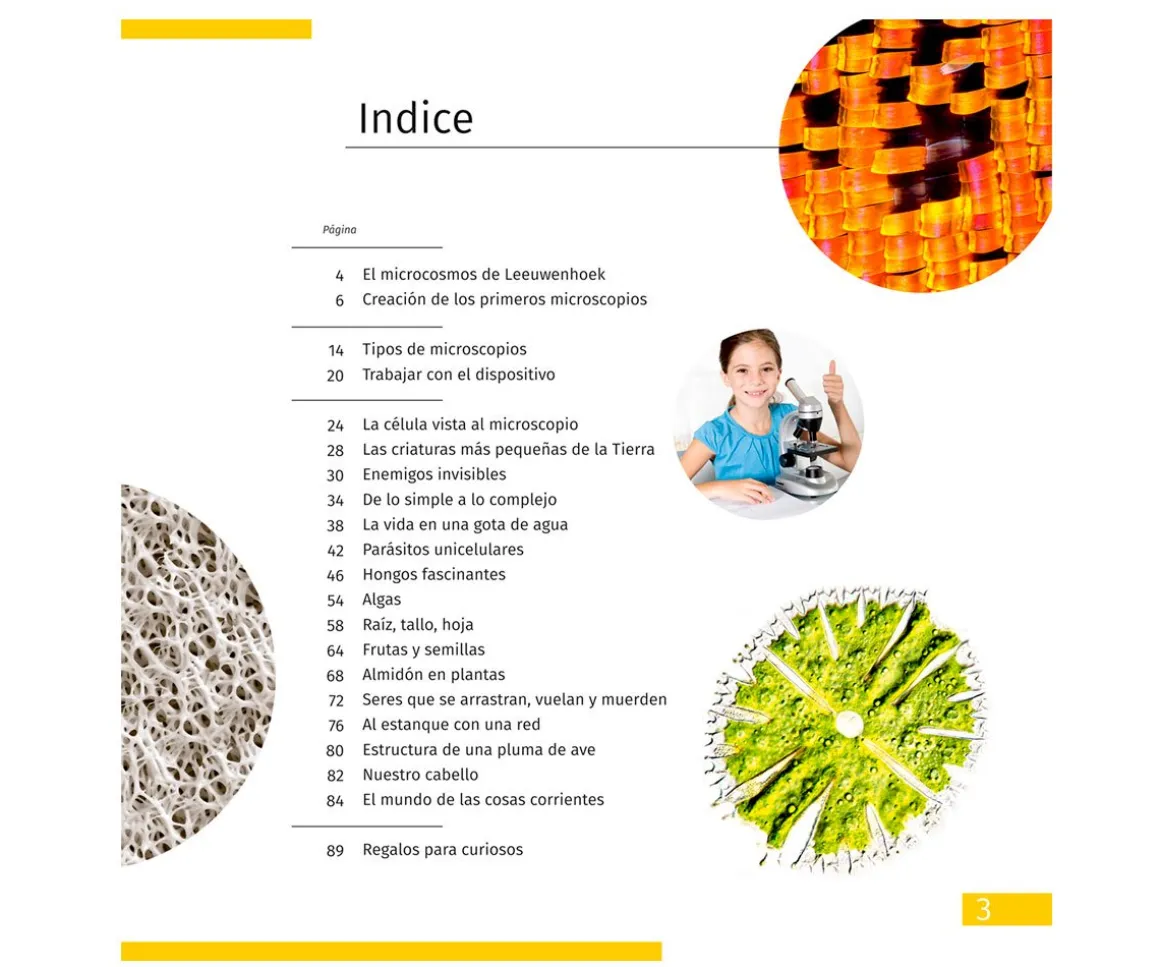 Microscopio Levenhuk LabZZ M101 Lima + Libro Educativo