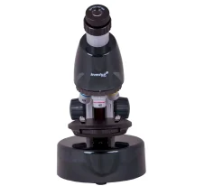 Microscopio Levenhuk LabZZ M101 Gris + Libro Educativo