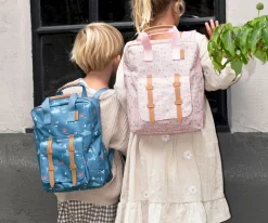 Mini Mochila Flores Personalizable