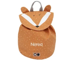 Mini Mochila Mr. Fox con Llavero Personalizado