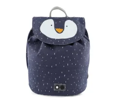 Mini Mochila Mr. Penguin con Llavero Personalizado