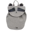 Mini Mochila Mr. Racoon con Llavero Personalizado