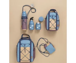 Mini Mochila Outdoor Blue Shadow