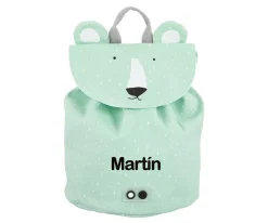 Mini Mochila Trixie Mr. Polar Bear Personalizable