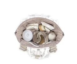 Mochila Botton Flores