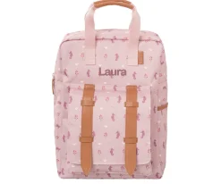 Mochila Colegio Caballito de Mar Personalizable