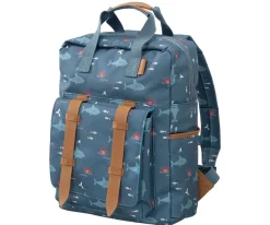 Mochila Colegio Fresk Grande Shark Personalizable