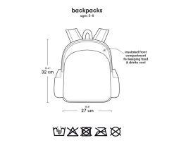 Mochila con Bolsillo Térmico Cherries