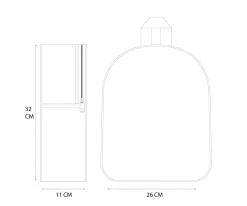 Mochila 3D Minnie Mouse Simply Special