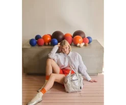 Mochila Deportiva Tinne+Mia Sports Nouk Silver