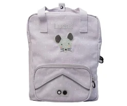 Mochila Escolar Grande Mr. Mouse Personalizable