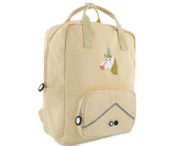 Mochila Escolar Grande Mrs. Unicorn Personalizable