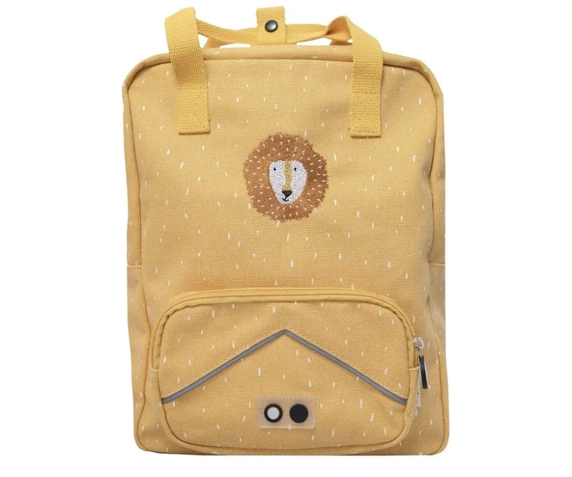 Mochila Escolar Grande Mr. Lion con Llavero Personalizado
