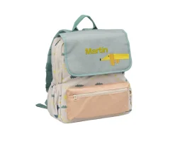 Mochila Escolar Perro Volador Personalizable