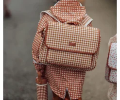 Mochila Escolar Satchel Sienna Gingham
