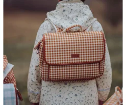 Mochila Escolar Satchel Sienna Gingham