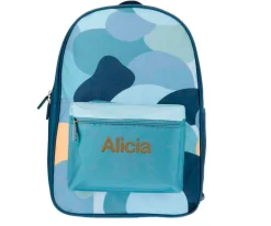 Mochila Grande Dunes Blue Personalizable