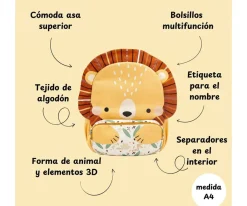 Mochila Grande Personalizable León