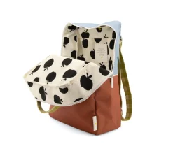 Mochila Grande Personalizable Better Together Colourblocking Badminton Blue + Leather Ball