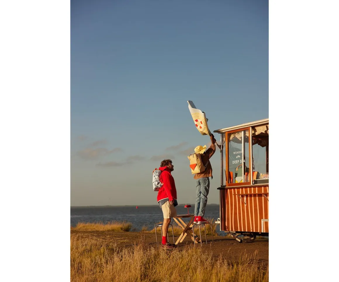 Mochila Grande Sticky Lemon Envelope Red Green
