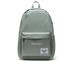 Mochila Herschel Classic XL Iceberg Green Crosshatch Personalizable