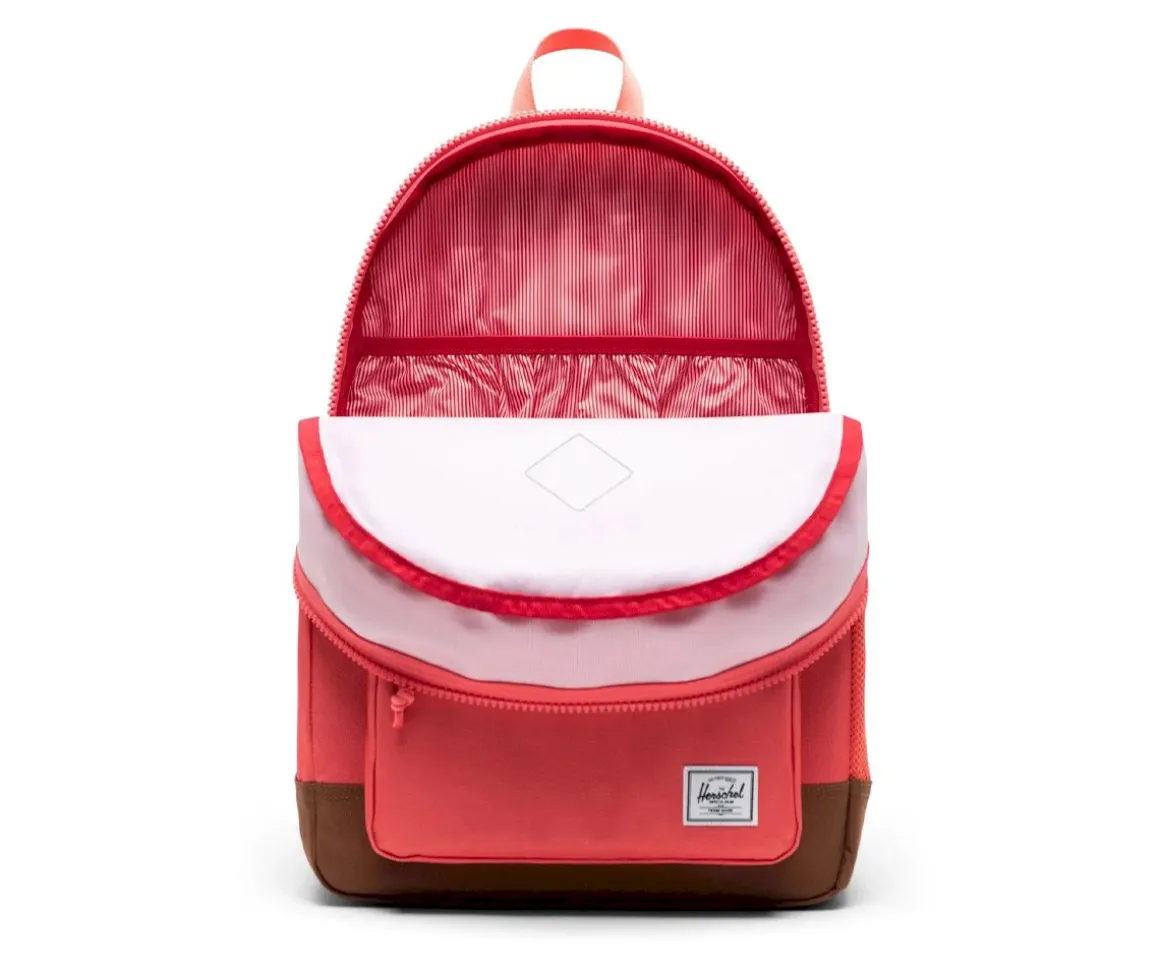 Mochila Herschel Heritage Youth Dubarry Saddle Brown Personalizable