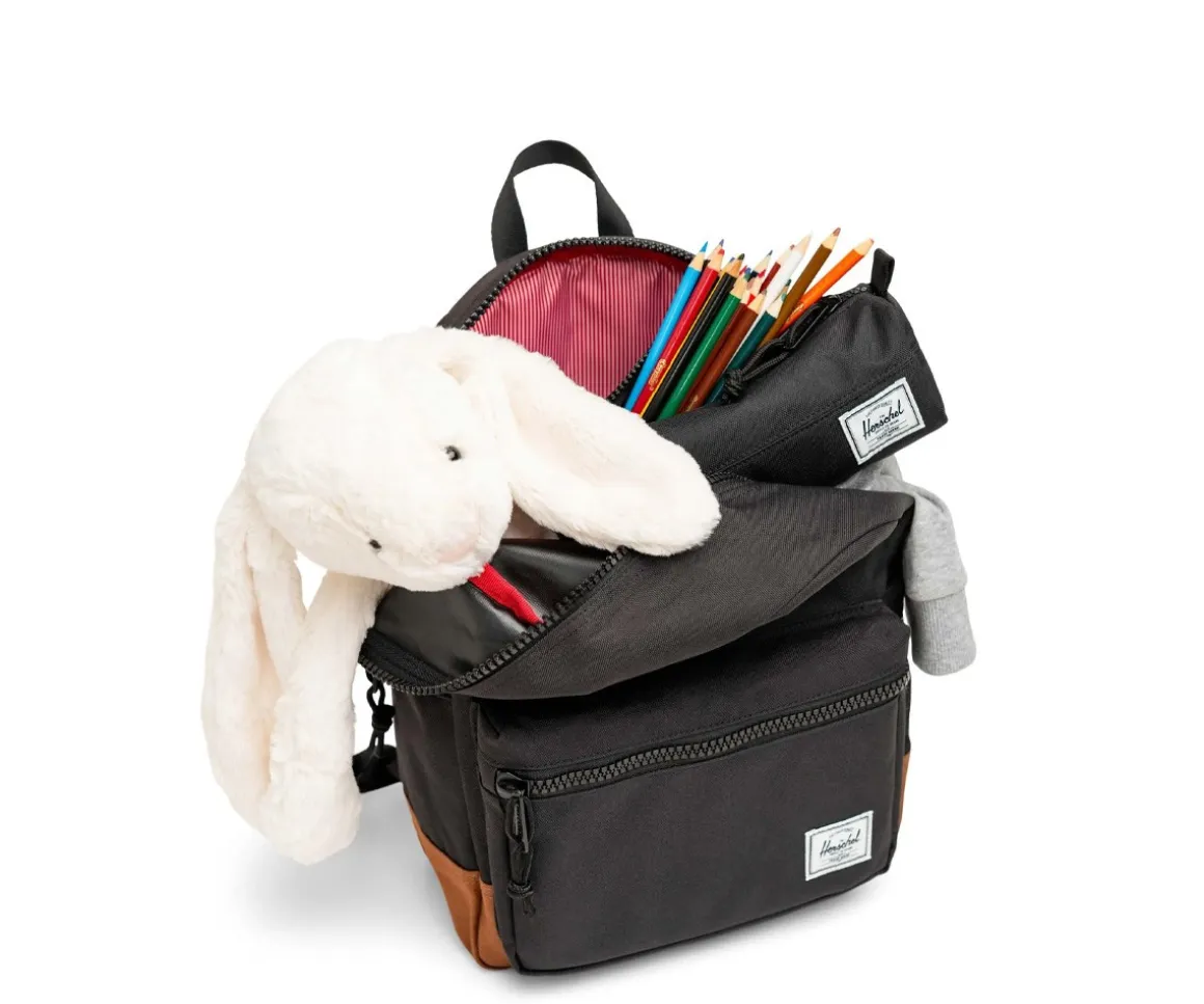 Mochila Herschel Heritage Personalizable Opera Mauve Saddle Brown