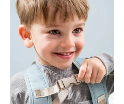 Mochila Infantil Canvas Elphee Powder Personalizable