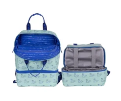 Mochila Infantil con Compartimento Térmico Verde Colección 460 Since 1918