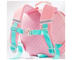 Mochila Infantil con Monedero y Peluche Conejo