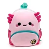 Mochila Infantil de Peluche Personalizable El Ajolote Maddie Adoramals