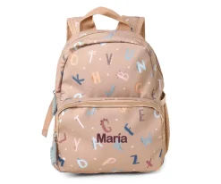 Mochila Infantil Funny Letters Personalizable