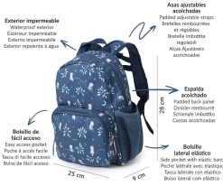 Mochila Infantil Magical Forest Personalizable