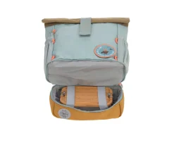 Mochila Infantil Mini Rolltop Nature Light Blue