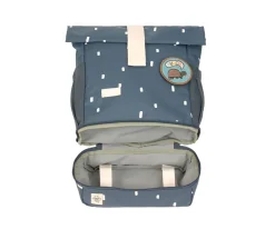 Mochila Infantil Mini Rolltop Happy Blue