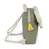 Mochila Infantil Ratoncito Topito Poppy Musgo Personalizable